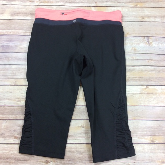 Tangerine Small Lot Of 3 Capri Crop Pant Leggings - Picture 6 of 8